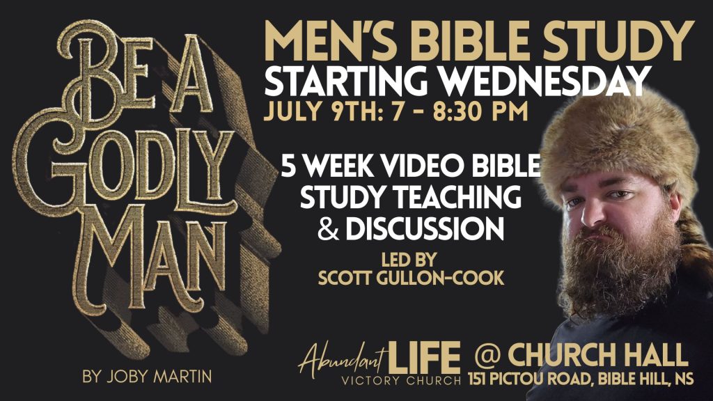 BE A GODLY MAN