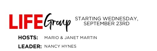 LIFE Group - Mario and Janet Martin